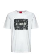 Dulive_U244 Tops T-shirts Short-sleeved White HUGO