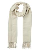 Pccella Long Scarf Noos Bc Accessories Scarves Winter Scarves Beige Pi...