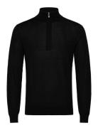 Erroll Rws Tops Knitwear Half Zip Jumpers Black Tiger Of Sweden