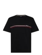 Holiday T-Shirt Tops T-shirts Short-sleeved Black BOSS