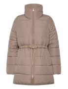 Barbour Manning Puffer Fôret Jakke Beige Barbour