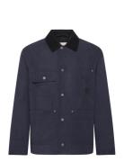 Cotton Work Jacket Tynn Jakke Navy GANT