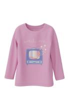 Nmfolisia Ls Top Pb Tops T-shirts Long-sleeved T-shirts Pink Name It