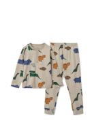 Wilhelm Printed Pyjamas Set Pyjamas Sett Multi/patterned Liewood