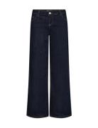 Sc-Kimberly Bottoms Jeans Wide Navy Soyaconcept