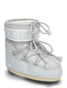 Moon Boot Icon Low Nylon Shoes Wintershoes Grey Moon Boot