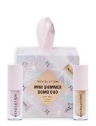 Revolution Mini Shimmer Bomb Duo Gift Set Sminkesett Sminke Nude Makeu...