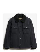 Merchant Wool Chore Jacket Ulljakke Jakke Navy Superdry