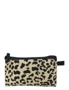 Cosmetic Bag Leopard Toalettveske Beige Ceannis