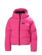 Jr Girl Nora Puffy Jacket Fôret Jakke Pink Helly Hansen