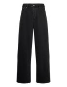 Loose Baggy Jeans Bottoms Jeans Relaxed Black Weekday