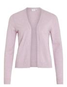 Viril Short L/S Knit Cardigan-Noos Tops Knitwear Cardigans Pink Vila