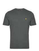 Pique T-Shirt Tops T-shirts Short-sleeved Khaki Green Lyle & Scott