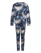 Willy Dark Unicorn Pyjamas Sett Navy POP & CO