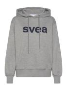 Swcowen Hoodie Tops Sweat-shirts & Hoodies Hoodies Grey Svea