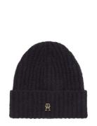 Th Monoplay Beanie Accessories Headwear Beanies Navy Tommy Hilfiger