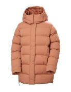 W Aspire Puffy Parka Sport Jackets Padded Jacket Brown Helly Hansen