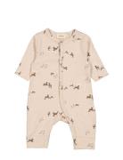 Ruka Langermet Bodysuit Beige MarMar Copenhagen