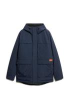 Surplus Hooded Parka Parkas Jakke Navy Superdry