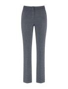 Pant Long Bottoms Trousers Slim Fit Trousers Navy Gerry Weber