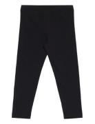 Leggings Solid Basic Sj Bottoms Leggings Black Lindex