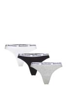 Dana Thong 3Pk Stringtruse Undertøy Black Juicy Couture