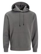 Jjebradley Sweat Hood Noos Tops Sweat-shirts & Hoodies Hoodies Grey Ja...