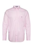 Reg Poplin Gingham O.shield Shirt Tops Shirts Casual Pink GANT