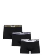 Trunk 3P Power Boksershorts Black BOSS