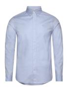 Core - Oxford Solid Tops Shirts Business Blue Scotch & Soda