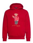 Loopback Terry-Lsl-Sws Tops Sweat-shirts & Hoodies Hoodies Red Polo Ra...