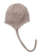 Oslo Bonnet Accessories Headwear Hats Baby Hats Beige Mp Denmark