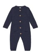 Jumpsuit - Knitted Jumpsuit Navy CeLaVi