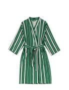 Raide Bath Robe Morgenkåpe Green Marimekko Home