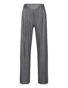 Tnleah Wide Pants Bottoms Trousers Wide Leg Grey The New