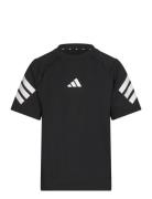 J Spr Tee Sport T-shirts Short-sleeved Black Adidas Sportswear