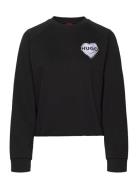 Darace Tops Sweat-shirts & Hoodies Sweat-shirts Black HUGO