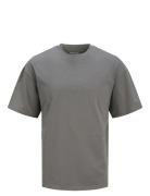 Jjebradley Tee Ss Noos Tops T-shirts Short-sleeved Grey Jack & J S