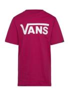 By Vans Classic Boys Tops T-shirts Short-sleeved Burgundy VANS