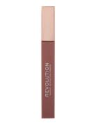 Revolution Irl Filter Finish Lip Crème Caramel Syrup Lipgloss Sminke P...