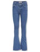 Koghush Flared Dnm Akm186 Noos Bottoms Jeans Wide Jeans Blue Kids Only