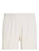 Medium Drawstring Badeshorts White Calvin Klein