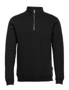 Onsceres Half Zip Sweat Tops Sweat-shirts & Hoodies Sweat-shirts Black...