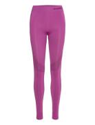 Hmlmt Shaping Seamless Mw Tights Sport Running-training Tights Pink Hu...