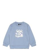 Hmllime Sweatshirt Sport Sweat-shirts & Hoodies Sweat-shirts Blue Humm...