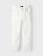 Nlmtazza Twi Dad Straight Pant Noos Bottoms Jeans Regular Jeans White ...