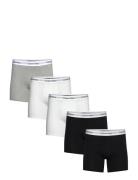 Boxer Brief 5Pk Boksershorts Black Calvin Klein