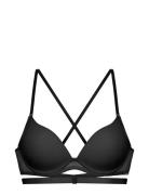 Michelle/Solution Plunge Lingerie Bras & Tops Wired Bras Black Dorina