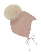 Bonnet Wool Knit Alpaca Pompom Accessories Headwear Hats Baby Hats Pin...