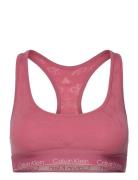 Unlined Bralette Lingerie Bras & Tops Soft Bras Bralette Pink Calvin K...